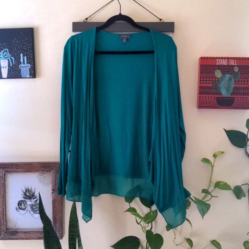 Green light cardigan